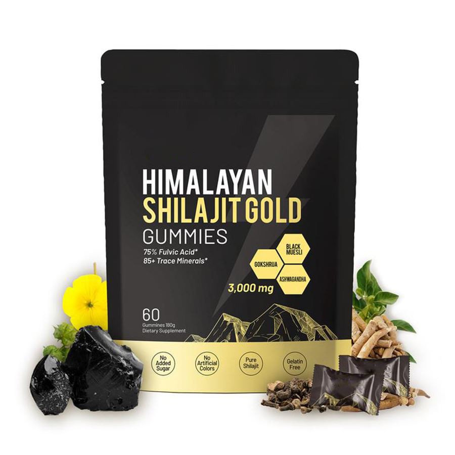 Himalayan Shilajit Gold Gummies Nature의 강력한 건강 엘릭서