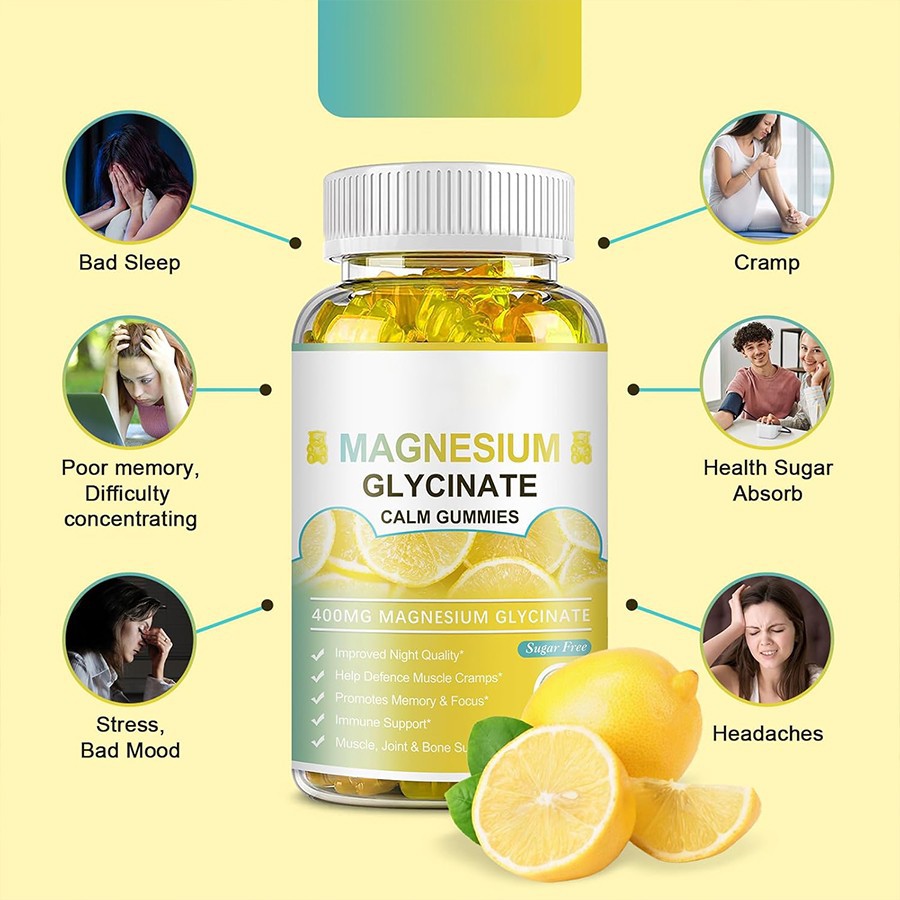 Magnesium Glycinate Calm Gummies factory