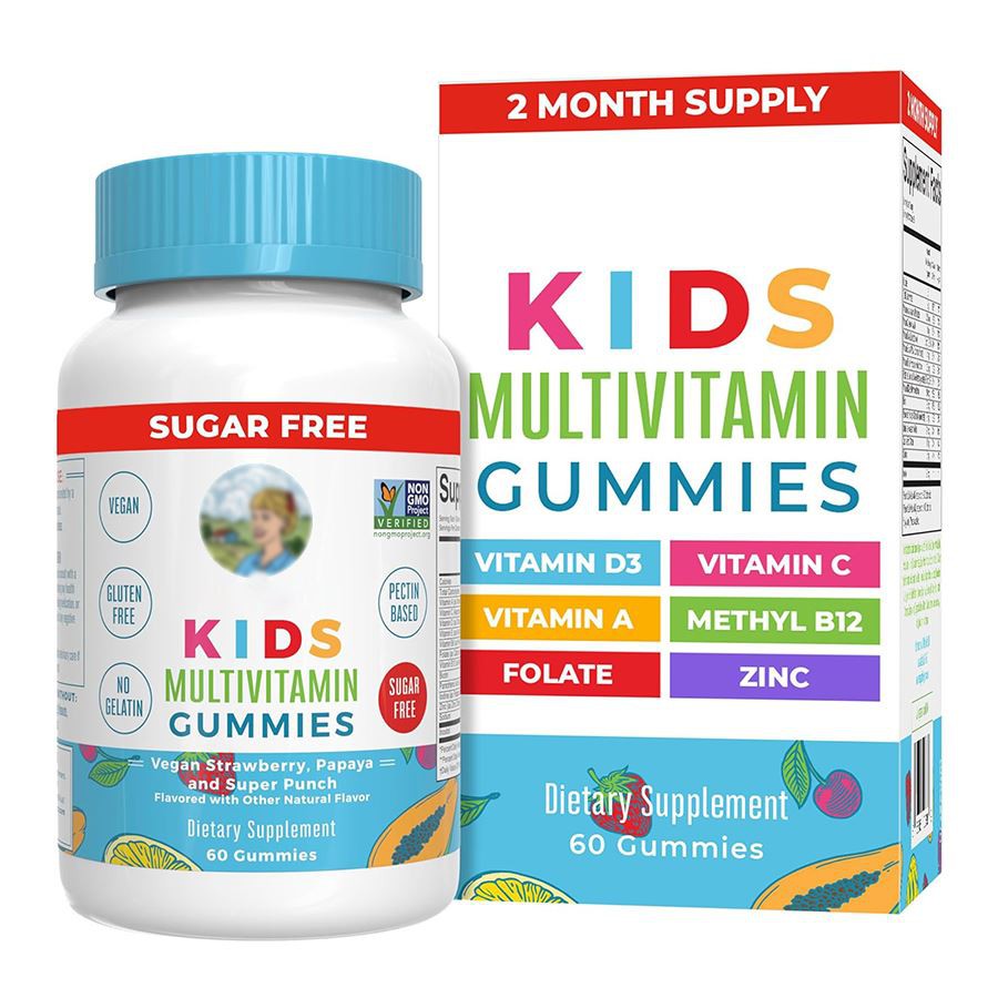 Maryruth 's Kids Multivitamin Gummies 맛있고 영양소가 자라는 신체에 대한 지원
