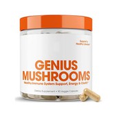 Genius Mushrooms 유기농 3가지 버섯 블렌드