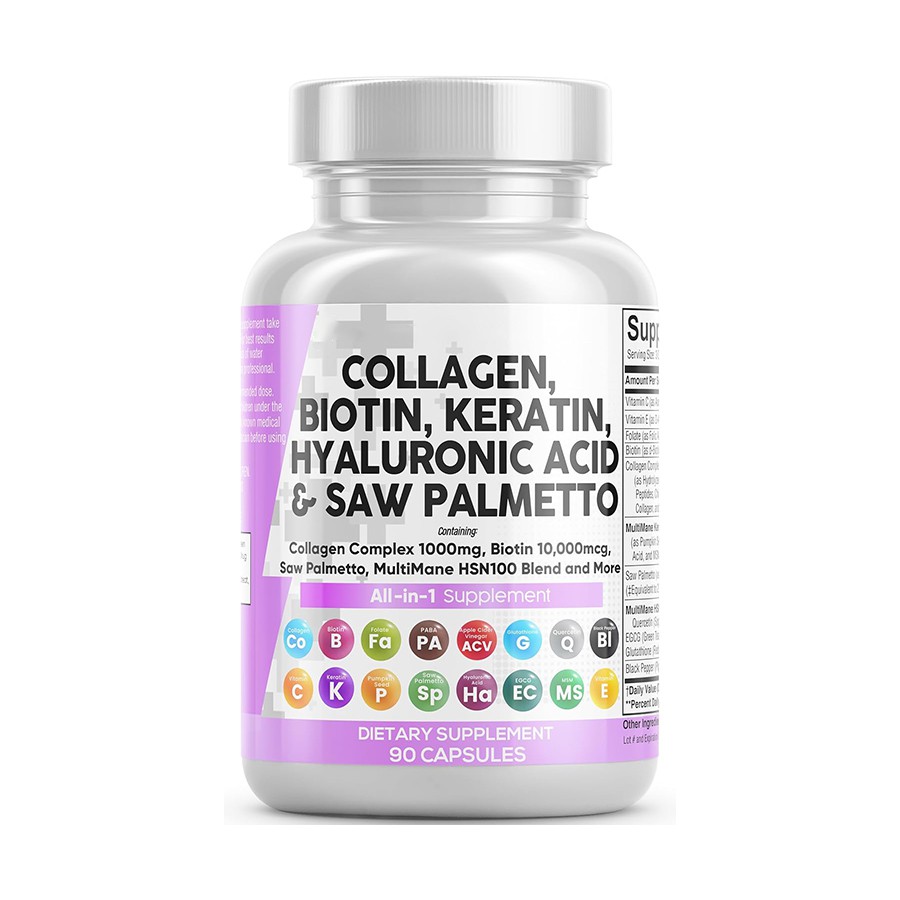 궁극의 올인원 헤어, 스킨 네일 보충제